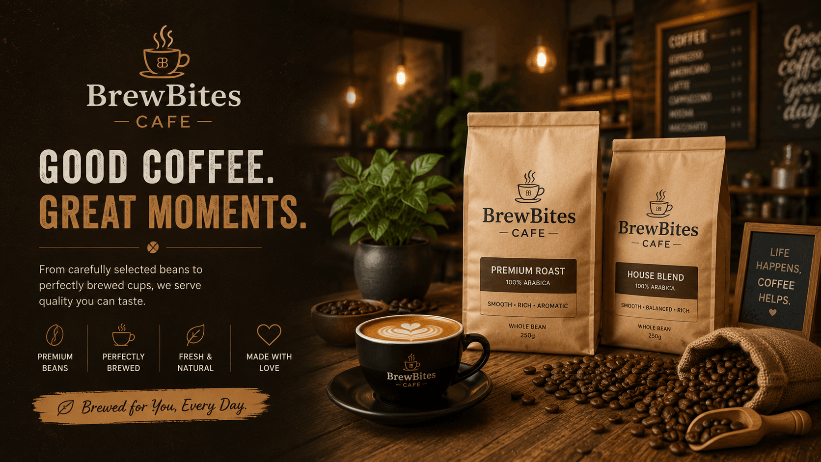 BrewBites Cafe